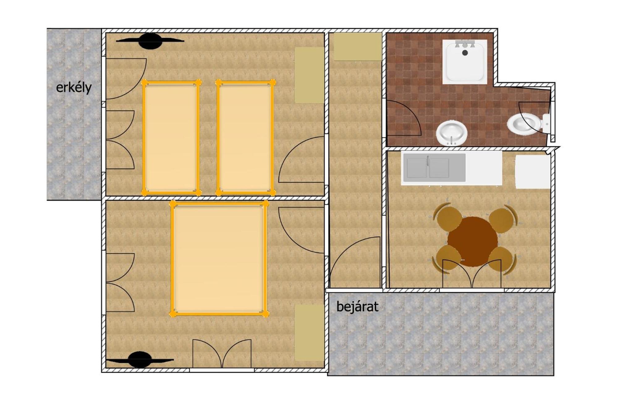 Katalin Apartmanhaz Mişcolţ Exterior foto